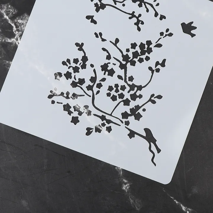 7pcs%20Craft%20Scrapbooking%20Embossing%20Template%20Diy%20Wall%20Painting%20Layering%20Stencils%20-%20Image%204