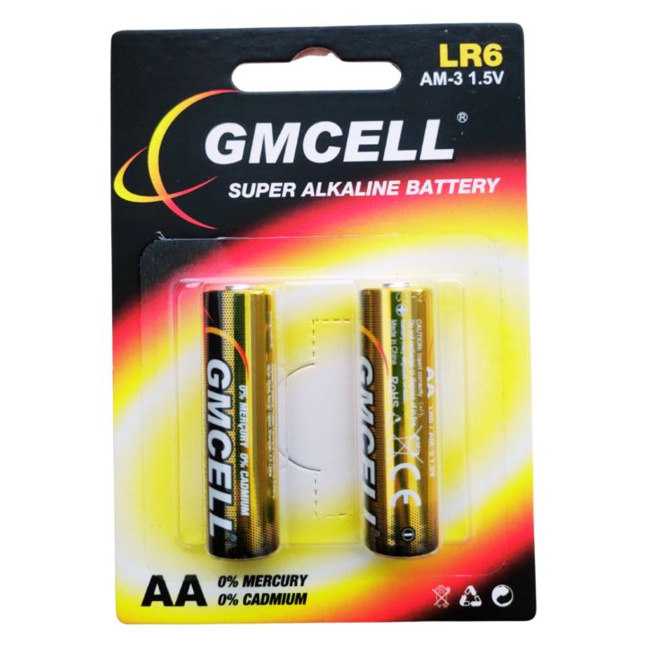 GMCELL LR6 Alkaline AA 1.5V Battery
