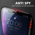 2 in 1 Anti Spy For Redmi 13C Screen Protector Soft Ceramic Matte Privacy Protector For POCO C65 4G 5G Ceramic Film Protector With Camera Protector. 