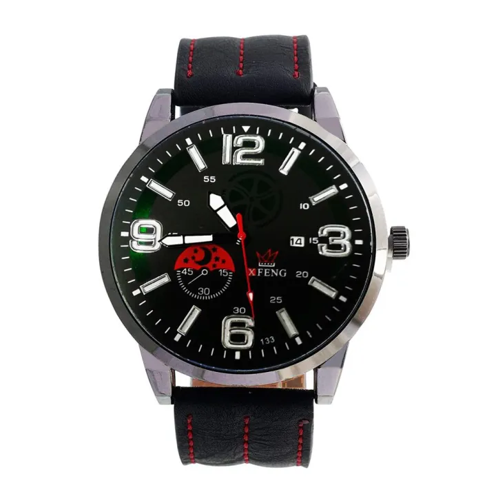 XFNG%20Luxury%20Leather%20Band%20Date%20Wrist%20Watch%20-%20%20Black%20-%20Image%203