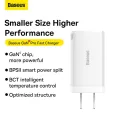 Baseus 65W GaN5 Pro Charger Quick Charge 4.0 3.0 Type C PD USB Charger Portable Fast Charger For Laptop Tablet Phone. 