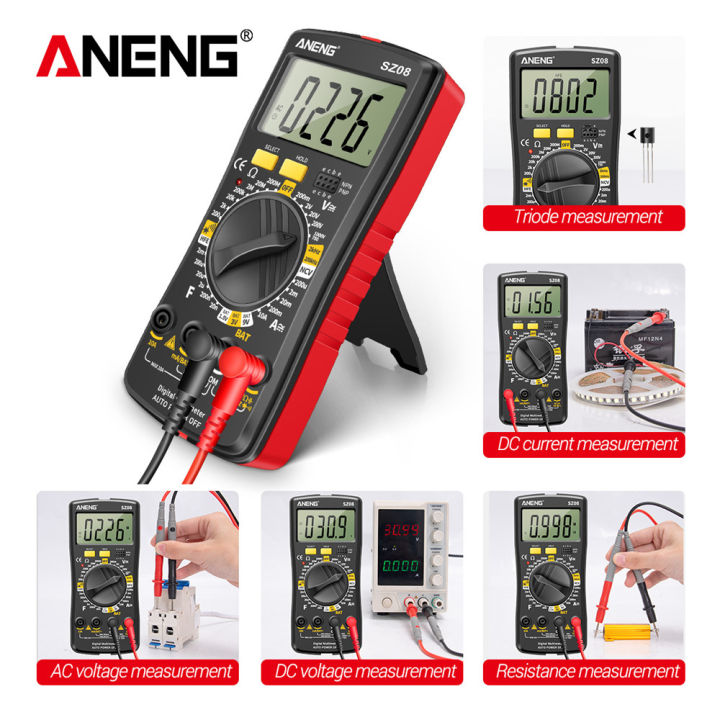 ANENG%20SZ08%20Digital%20Multimeter%20Ultra-thin%20storage%20Professional%20Auto%20Range%20Voltmeter%20AC%20DC%20220V%20Resistance%20Handhold%20Testers%20-%20Image%203
