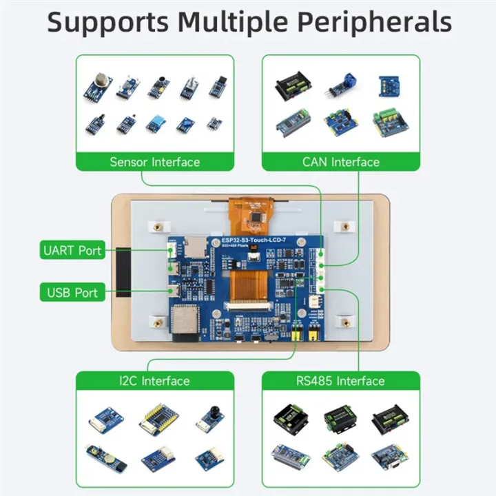 ESP32-S3%207Inch%20Touch%20Display%20Development%20Board%20for%20GUI%20LVGL%20HMI%20ESP32%20-%20Image%205