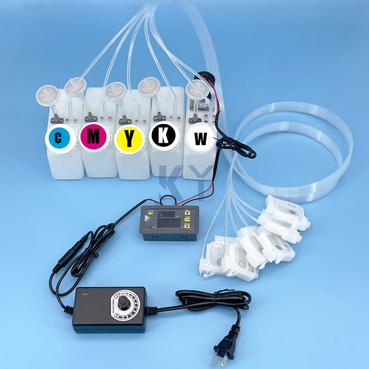 250ml Ink L1800 L1390 Stirrer Motor Filter Circulation Ciss Printer A3 Dtf Dtg White With Mixer Timer With Power