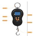 50Kg 10g Electronic Hanging Scale LCD Digital Scale BackLight Weights Pocket Scale Luggage Scales. 