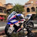 model bike 1/12 Ducati Panigale V4S Alloy Racing Cross-country Motorcycle Model Simulation Toy Street Motorcycle Model Collection Kids GiftParty Tableware. 