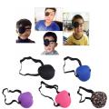 Aweisuan High Quality Pirate Eye Patch Unisex Black Single Eye Patch Eyepatch One Eye Washable Adjustable Concave Eye Patch Kid Pirate Cosplay Costume. 