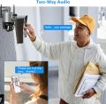 HD 4MP WIFI Camera With Dual Lens Screen Outdoor Auto Tracking Waterproof Security Protection IP Camera IPC 360 Home APP. 