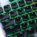 HOT SALE 104 Keys Layout Low Profile Keycaps Set for Mechanical Keyboard Backlit Crystal Edge Design Cherry MX. 
