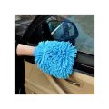 Microfiber Wash Mitt for Cars 1Pc Waterproof Car Wash Microfiber Chenille Double-faced Thick Gloves Cleaning Mitt for Auto Care Accessories Random Color. 