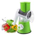 Table Top Drum Grater Shredder Rotary, 3 In 1 Vegetable Cutter. 