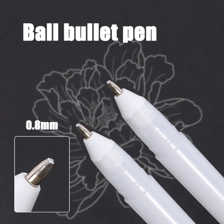 1PC%200.8mm%20Creative%20White%20Ink%20Gel%20Pen%20Highlight%20Marker%20Pens%20Fine%20Tip%20for%20Student%20Stationery%20Drawing%20Art%20Writing%20School%20Supplies%20-%20Image%206