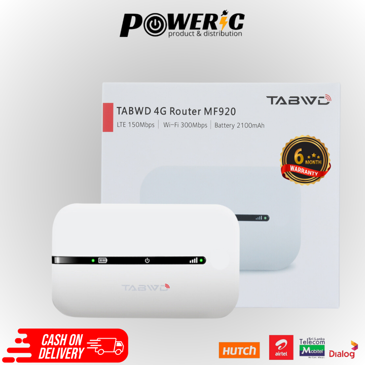 TABWD 4G Pocket Router MF920 | Daraz.lk
