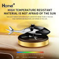 Solar Helicopter for Car Dashboard with Air Freshener Auto Interior Accessories Helicopter Propeller Car Fragrance Decoration Deodorant Perfume Diffuser Car Dashboard Solar Helicopter with Air freshener - Black. 