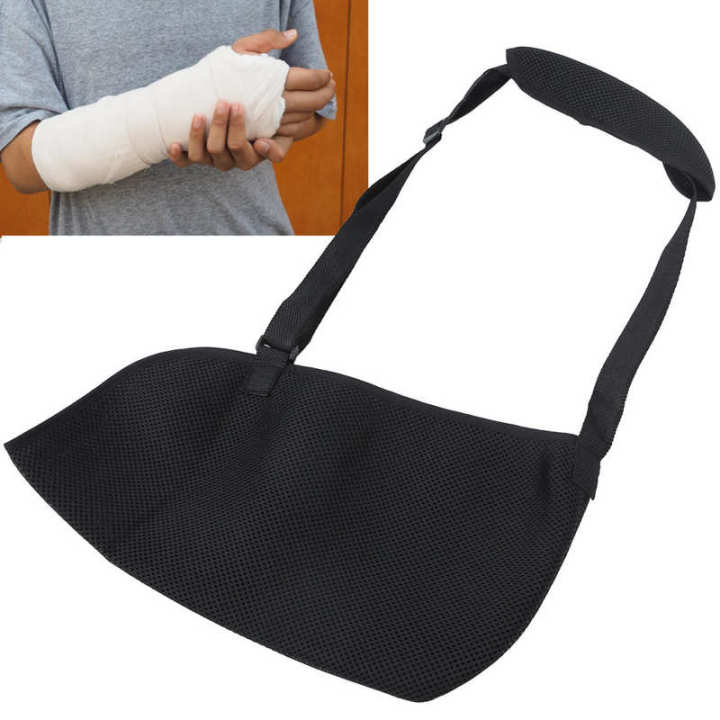 Breathable%20Arm%20Sling%20Adjustable%20Arm%20Support%20Shoulder%20Immobilizer%20for%20Fracture%20Sprain%20Wrist%20Arm%20Elbow%20Forearm%20Fixed%20Belt%20Strap%20-%20Image%202