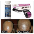 Kirkland Minoxidil 5% with derma roller 0.75mm  for hair and beard growth. 