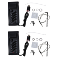 2X Guitar Preamp Amplifier Equalizer EQ 4-Band EQ Preamp Acoustic Piezo 7545R. 