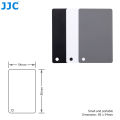 【Hot】 JJC White Balance Card 18% Neutral Grey Card Photography Color Correction Checker Camera Accessory For Canon Nikon Pentax. 