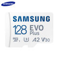SAMSUNG EVO PLUS Memory Card 512GB 256GB High Speed 100 MB/S Micro SD Class 10 U3 TF Cards UHS-I 128GB 64GB Micro SD Card. 