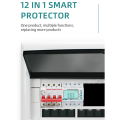 3 Phase 4 Wire 100A Tuya Smart Bi-Directional Energy KWh Meter over Under Voltage Protector over Load Protect. 