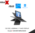 Asus BR1100FK Laptop | Intel Celeron N4500 | 11.6" HD Touch Screen | 4GB DDR4 SDRAM | 128GB NVMe | Intel HD Graphics | Windows 11. 