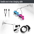 2 in 1 Charging Cable Charging Cable for PS VR2 PS5 Handle Type-C Interface Game Accessories. 