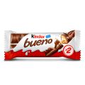 Kinder bueno 2 Bar Pack (Tasty Kinder Chocolate Hazelnut Cream Filled Ferrero Company). 