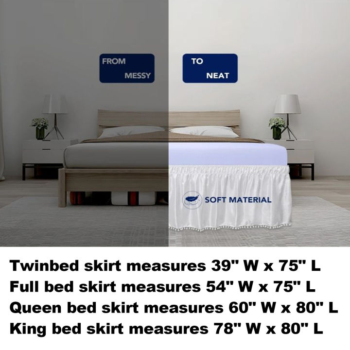 Bed%20Skirts,Wrap%20Around%20Bed%20Skirts%20with%20Adjustable%20Belts%20for%20Twin%20Beds%2015%20Inches%20Drop,%20Elastic%20Dust%20Ruffles,%20Easy%20Fit%20Wrinkle%20&%20Fade%20Resistant%20Silky%20Luxurious%20Fabric%20-%20Image%205