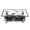 Box Shape Coffee Table - Black. 