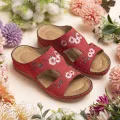 【ZOSR】🌼Women Wedge Sandal Embroidered Open Toe Sandals Vintage Platform Non-slip Slipper beautiful women's slippers. 