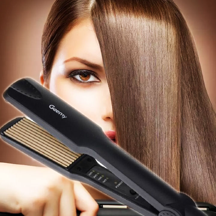 Geemy Rechargeable Hair Straighter Iron GM-2995