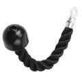 Mansa TUFF Fitness Tricep Rope Pull Down Heavy Duty Triceps Easy to Grip & Non Slip Cable Attachment Ideal for Home Gym Face Pulls Tricep Push Down Rope System. 