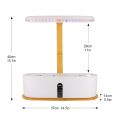 Water cultivation indoor garden pod LED light intelligent pump kit. 