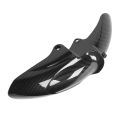 Motorcycle Front Mud Guard Carbon Fiber Style Motorbike Front Fairing Mud Flap Guard High Strength for FZ6N FZ6S FZ6 XJ6 2004 To 2006. 
