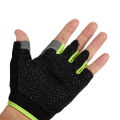 Cycling Non-Slip Breathable Bicycle Gloves Gel Pad Men Women Half Finger Gloves. 