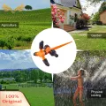 SuperRide 360-degree Garden Sprinkler 360 Degree Rotating Garden Sprinkler for Large Area Plant Irrigation Spike Included High Coverage Lawn Sprinkler Three-arm Garden Sprinkler. 