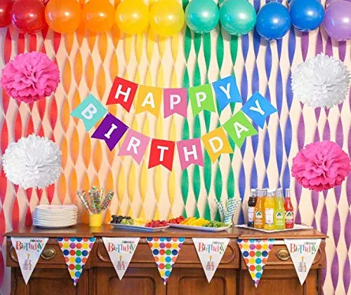 1/2"%20Paper%20Crapes%20Crepe%20Paper%20Ribbon%20Birthday%20Party%20Decoration%20-%20Image%204