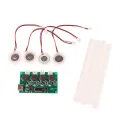 9 Pcs/set DC5V Type-C Mini Humidifier DIY Kits Mist Maker Driver Circuit Board Atomization Film Sheet Oscillating Module. 