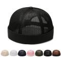 Full Mesh Quick Drying Caps Brimless Skullies Cap Beanie Hat Women Men Caps Solid Color Hip Hop Street Docker Hats Gorras. 