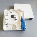 Type 86 SC Ftth Terminal Box Fiber Optic Wall Outlet With Adapter Pigtail Wall-Mount Switch Box Multi-Function Wiring Enclosure. 