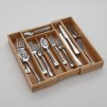 Bamboo Cutlery Tray Kitchen Drawer Organizer Separation Cutlery Organizer For Spoon Fork Knife Shelf Tableware Storage Box Cutlery Holder. 