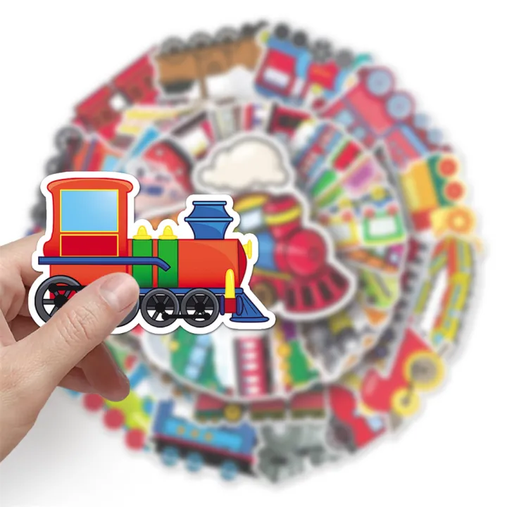 20/40pcs%20Train%20Stickers%20Railway%20Engines%20Locomotives%20Freights%20Stickers%20for%20Laptop%20Scrapbook%20Journal%20Kids%20Girls%20Boys%20Stickers%20-%20Image%204
