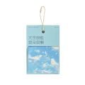 80 Sheets Hangable Memo Pad Wall Decor Paper Diary Note Memo Paper Diary Journal Decorative Scrapbooking. 