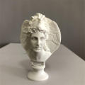 Famous Sculpture Greek Mythology Plaster Statue Gypsum Bust Portraits Mini Resin Plaster Human Head Statue Art Ornaments. 