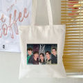 F4 THAILAND Canvas Tote Bag Girls Shopper Shoulder Bags Tuisyen Sekolah Tuition Bag - Bright Win Dew Nani Tontawan. 