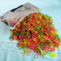 1000pcs/Pack Girls Colorful Small Disposable Rubber Bands Gum For Ponytail Hold Scrunchie Hair Bands Fashion Hair Accessories. 