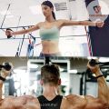 LeiyanLuxury 1 pc Upgraded Stirrup Handle Exercise Grip Tricep Rope Strap Cable Machine Attachment Resistance Band Handles Grips. 