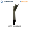 Bathroom Squeegee Wiper – Rose | නානකාමර ස්කුවීඡි වයිපර් – රෝස්. 