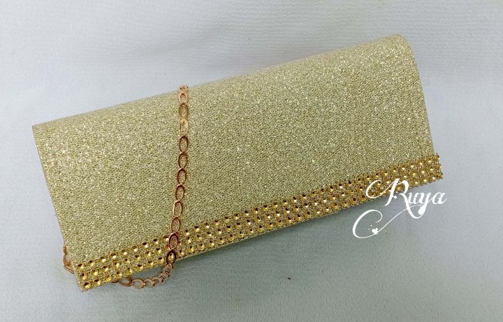 Ladies High Quality Fashion wedding Clutches Shiny Clutches