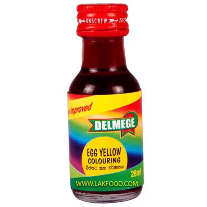 Delmege Motha Coloring - Egg Yellow 28Ml